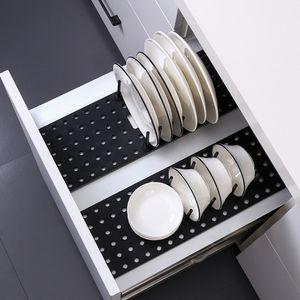 Égouttoirs à vaisselle étagère de cuisine organisateur plaque télescopique bol de séchage Pot couvercle support de rangement réglable 230111