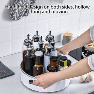 Schotel Rekken S L Ronde 360 Draaibare Multifunctionele Opslag Planken Kruidenrek Rangement Organizer Potten Lade Keuken Accessoires 230628