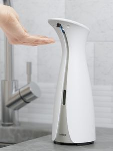 Vaisselle Infrarouge automatique induction bouteille de désinfectant pour les mains distributeur de savon intelligent muet lowenergy gel douche réservoir machine électrique h