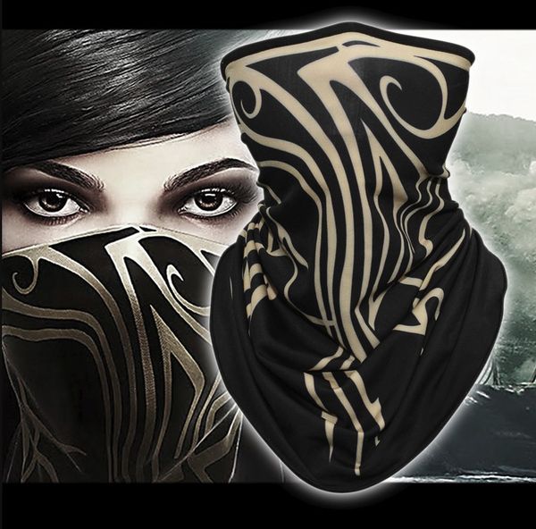 Dishonored 2 Masque doux en tissu réversible