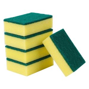 Dishwashing Sponges Kitchen Nano Emery Magic Clean Rub Pot Rust Focal Stains Sponge Removing Kit Cleaning Brush Sponges