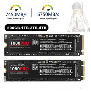 Disks(SSD) 1080PRO M.2 SSD 1TB 2TB 4TB PCIe 4.0NVMe Smart Heat dissipation optimizes power efficiency and gaming experience