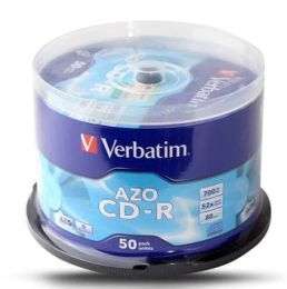 Disques verbatim azo cd disque vierge bleu cd disque azo cdr disques 80min 700Mb 52x 50pcs / lot