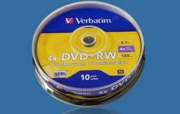 Disques en gros 10pcs DVD + RW disques réécrit DVD RW Disques 4,7 Go 4x