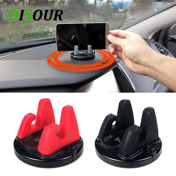 DISOUR 360 degrés voiture support pour téléphone en Silicone souple anti-dérapant tapis support de téléphone portable Support voiture GPS tableau de bord support