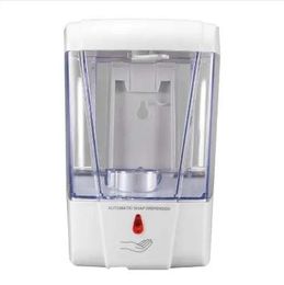 Distributeur 700 ml capteur automatique de salle de bain dispensateur de savon liquide dispensateur de cuisine mun-tactile détergent salon de salle de bain lotion de lotion