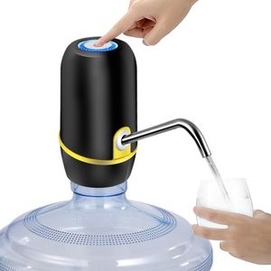 Dispensateur Pompe à eau électrique Pompe à bouteille d'eau potable Aleure en acier inoxydable Portable Dispensateur d'eau de chargement USB pour le bureau à domicile