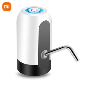 Dispensateur Xiaomi 2022 Nouvelle pompe de bouteille d'eau USB Charge électrique Pompe de distributeur d'eau Pompe de bouteille d'eau automatique pour la cuisine de camping