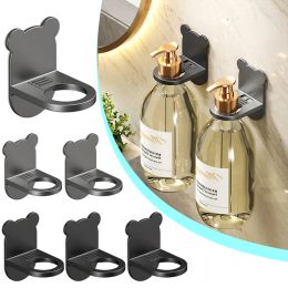 Dispensers Universal Douchegel Flessen Rek Verstelbare shampoo fleshouder Wandige handzeep Dispenser Haak Badkamer Haken Haken