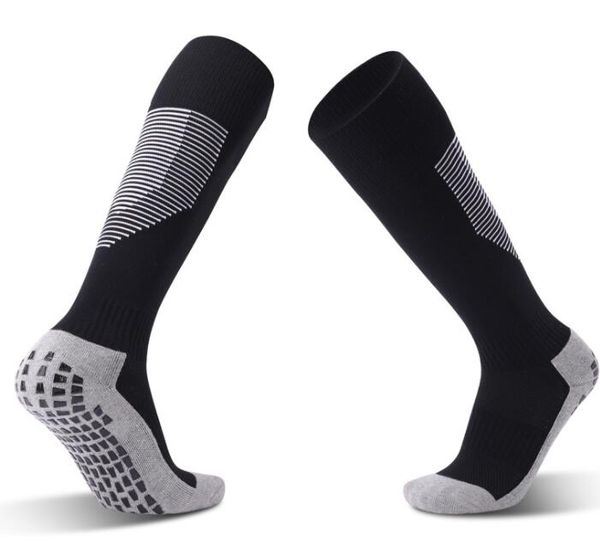 Dispensación de calcetines de fútbol antideslizantes, toalla gruesa, calcetines inferiores hasta la rodilla, cómodos calcetines transpirables, calcetines rectos para fitness yakuda, deporte, baratos