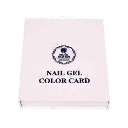 Affichage 120 couleurs professionnel carte livre Nail Art affichage vernis à ongles UV Gel couleur affichage nuancier outils pour ongles livraison gratuite ZA2681