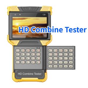 Afficher le moniteur de test de 4 pouces 4K H265 H264 IP Camera Tester Tester Tester Monitor PTZ Contrôleur TDR RJ45 Test de câble HD Tester