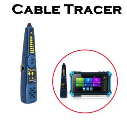 Afficher le testeur de câble RJ45 Détecteur Terreur de traceur de fil de fil téléphonique LAN RJ45 RJ45 pour IPC 5100 Plus 5200 IPC 9800PLUS TESTER CCTV