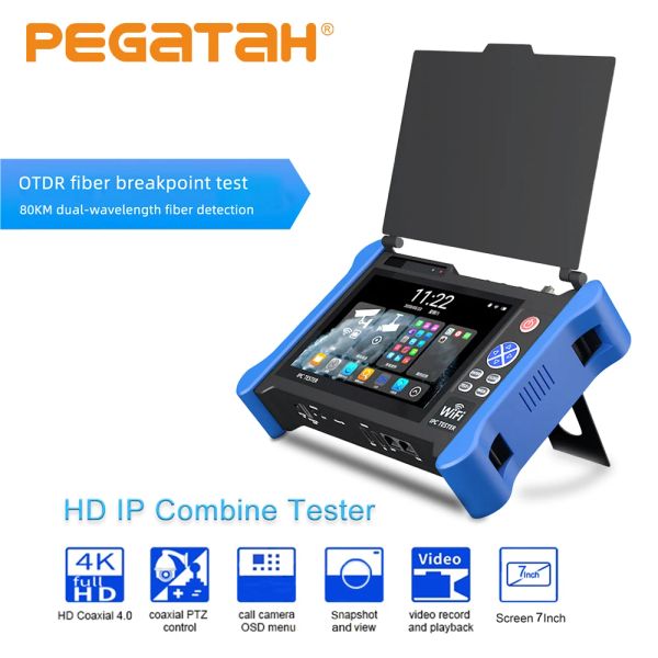 Afficher le testeur de caméra CCTV Testeur IP Monteur de moniteur Poe Tester CCTV IPC 4K Test Monitor Securit