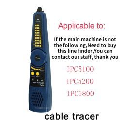 Pantall Finder Network Cable Tester Tracer de cable digital para CCTV Tester IPC5100 IPC5200 Tester de cable IPC1800 Opcional