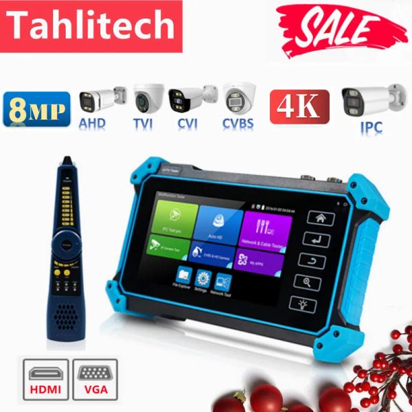 Pantalla IPC 5200C Plus Tester CCTV Tester trasero trasero HD HD Tester CCTV Herramient