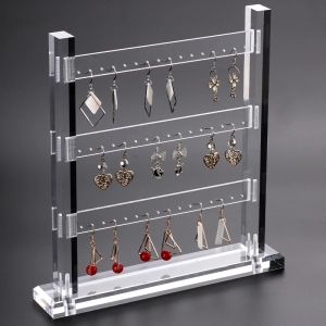 Display Quality Acryl Earring Display Rack Schap Oorringhouder Sieraden Display Stand Showcase 2Layer en 3Layer 4Layer beschikbaar