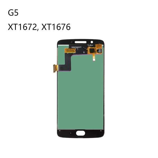 Affichage Super AMOLED pour Motorola Moto G5 G5 Plus G5S Plus XT1670 XT1685 XT1792 XT1803 G5S LCD Tacy Screen Digitizer