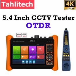 Display tahlitech 5.4inch CCTV -tester met OTDR -testondersteuning HD IP analoge camera -test 1310/1550 Dual Gavellength Max testbereik 150 km