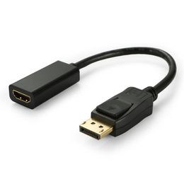 DisplayPort au c￢ble compatible HDMI DP2HDMI 4K 1080P pour le projecteur PS4 PC HDTV Port d'affichage pour ordinateur portable ￠ l'adaptateur HDMI
