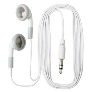 Écouteurs intra-auriculaires jetables de 3,5 mm pour écouteurs stéréo filaires pour bibliothèque scolaire de musée pour téléphone portable PC MP3