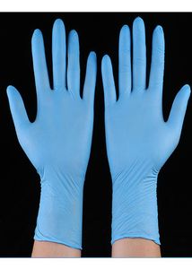 Examen antideslizante desechable, práctico dispensador de guantes de nitrilo, 100 piezas, lote de guantes de limpieza de goma, guantes de látex de nitrilo en polvo 9490028