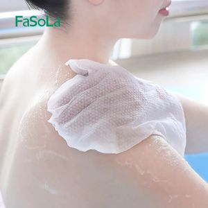 Wegwerpbadhandschoen voor het afpellen van exfoliërende mitt douch scrub weerstand Body massage spons met bad Liquid Japan 240418