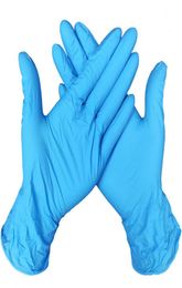 Gants de nettoyage jetables DHL Blue Powder Nitrile Latex Rubber PVC Gants de cuisine non glissante Gants de lave-vaisselle XD2319350013