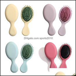 Peine desechable Cerda de fábrica Moda Peine para el cabello 9 colores Mango antiestático Cabeza Cuero cabelludo Masr Herramienta de peinado lindo 893 B3 Entrega de gota Dh1Kl