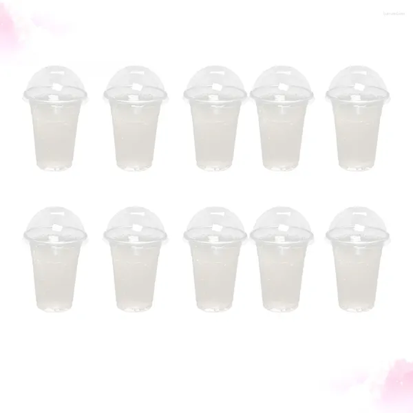 Tasses jetables Paires 100 PCS PLANTES LOISSES D'EAU PLAST