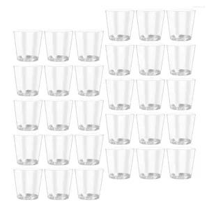 Wegwerpbekers Rietjes 100 stuks S Glas Party Drank Taart Deksels Sap Mok Plastic Drinken Multifunctionele Mokken