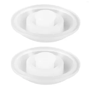 Gobelets jetables pailles 2 pièces bouchon de fuite de tasse d'eau bouteille de ventre anti-déversement en Silicone pour bouchons de bouchon fuites de gel de silice bouteilles pour enfants