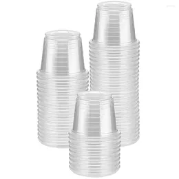 Pajitas desechables para vasos, 200 Uds., plástico pequeño para muestras de degustación de condimentos, 20ml