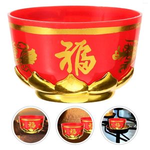 Paies jetables Paies 24pcs offrant une tasse de style chinois de style festif bol robuste pour le temple