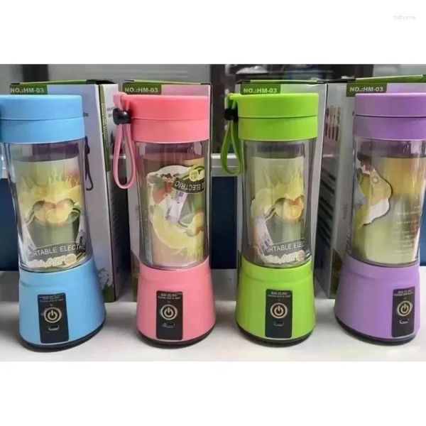 Tasses jetables Paies 380 ml Juice Cup Manager portable Mini Smoothie Jui de smoothie