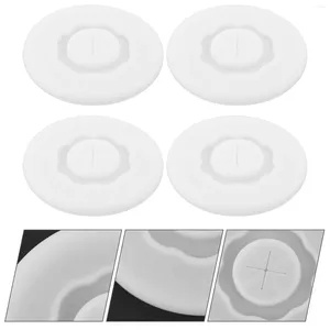 Tass jetables Paires 4 PCS TUP SETS MUG COUVERTURE COUVERTURE DE SILICON