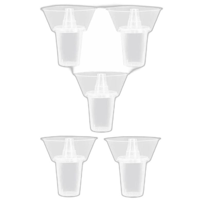 Disposable Cups Straws 5 Sets Snack Bowl Accessory Snacks Kids Delicate Outdoor Food Combined Beverage Cup Pp Travel Dessert