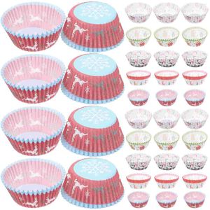 Wegwerpbekers rietjes 500 pc's het geschenk vetvrij papier muffin liners cake bakaccessoires cupcake mini benodigdheden ouderling