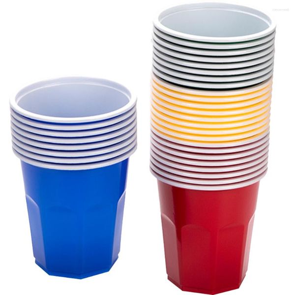 Vasos desechables, pajitas, mostrador de Bar, taza de cerveza compacta, bebida conveniente, agua para el hogar, jugo, café Espresso