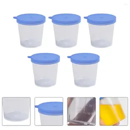 Tasses jetables Paies tasse de contenu d'urine transparent échantillon d'échantillon d'échantillon d'échelle d'échelle