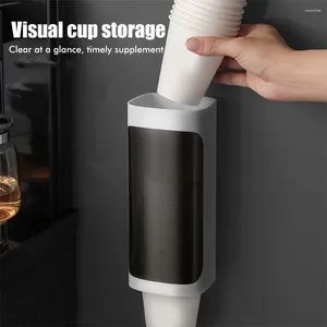 Tazas desechables Copa de pajas dispensador de agua soporte para el soporte del enfriador para la oficina en casa