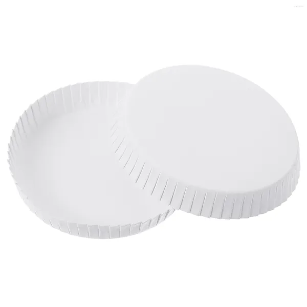 Gobelets jetables pailles papier tasse couvercle ménage thé couvre El pot à boire couvercles anti-poussière tasse à café casquettes