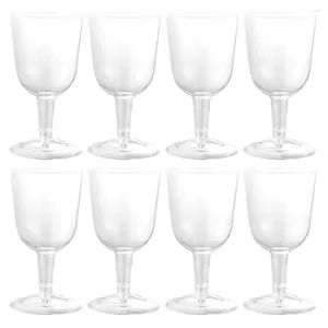 Gobelets jetables pailles en plastique vin Mini gobelets à Cocktail verres à Martini Champagne whisky tasse apéritif Dessert glace