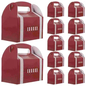 Vajilla desechable 18 piezas Caja de regalo con temática deportiva Cajas Papeles Bolsas de joyería Fiesta Regalo Rugby Favor Decoración de cumpleaños Mano