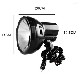 Dîner jetable 55W portable 65W 35W 100W Light Spotlight Xenon Bright Searchlight Power Super Hunting High 75W