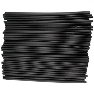 Dîne à une Dîne jetable Paies de fête Fournitures PP PP TUBES PLASTIQUES 100PCS 260 mm Bubble Tea Dissert Dissert / Milkshake Barres