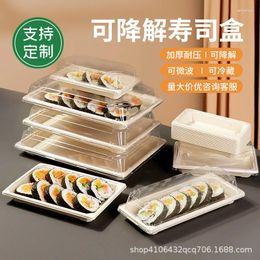 Boîte à sushi à vaisselle jetable Emballage emporte