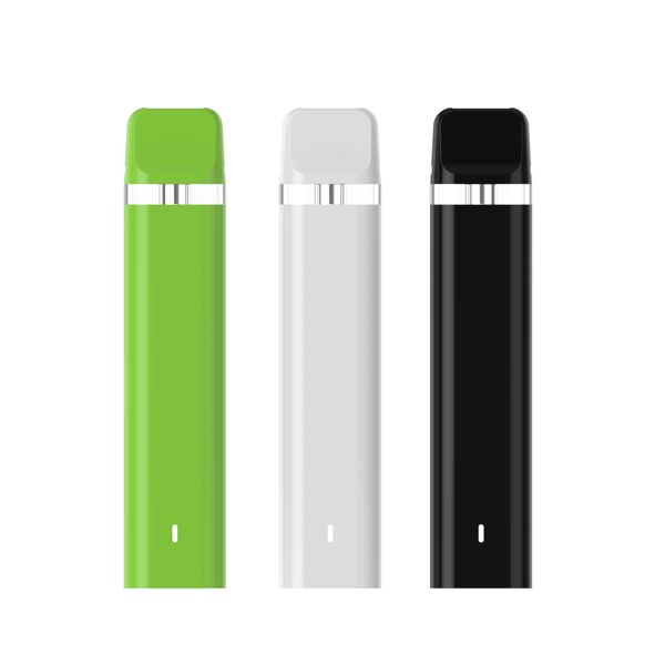 Kits de démarrage de dispositif vide de pod de cigarettes électroniques jetables 1 ml de pods de stylo Wape vides 280 mAh Batterie de vapes rechargeables Huile épaisse D8 D9 Saveurs personnalisées Marque Live Resin