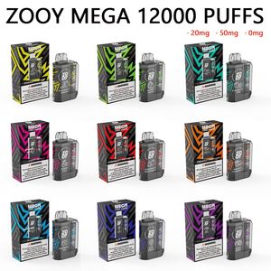 Cigarette électronique jetable nouveau bang king puff 12000 original zooy mega 12000 bouffée préremplie vaper desechable maille bobine nic vape 0% 5% 2% vape 12000