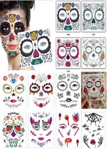 Sticker à fard à paupières jetable Magic Eye Beauty Face étanche tatouage temporaire Autocollant pour maquillage Halloween Fourniture H8437261